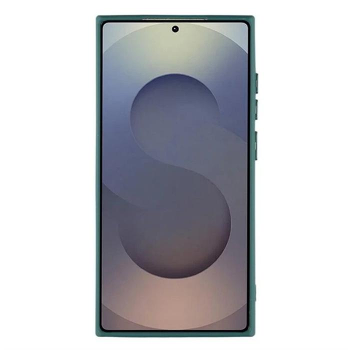 WANLONFENG - WANLONFENG Mobilskal för Samsung Galaxy S26 Ultra Magnetiskt PC + TPU - Mörkgrön