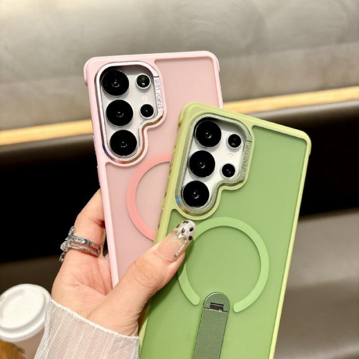 OEM - Mobilskal för Samsung Galaxy S26 Ultra Magnetiskt PC + TPU - Öken Guld