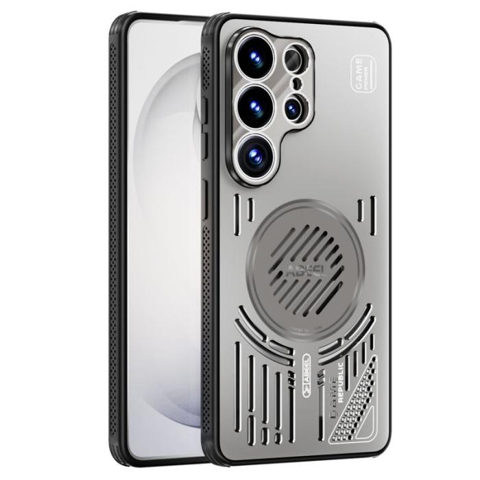 ABEEL - ABEEL Mobilskal för Samsung Galaxy S26 Ultra Magnetiskt PC + TPU - Titan Grå