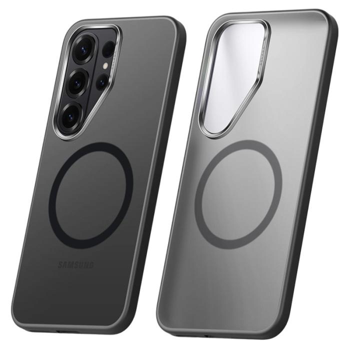 SULADA - Sulada Mobilskal för Samsung Galaxy S26 Ultra Magnetiskt PC + TPU - Titan svart