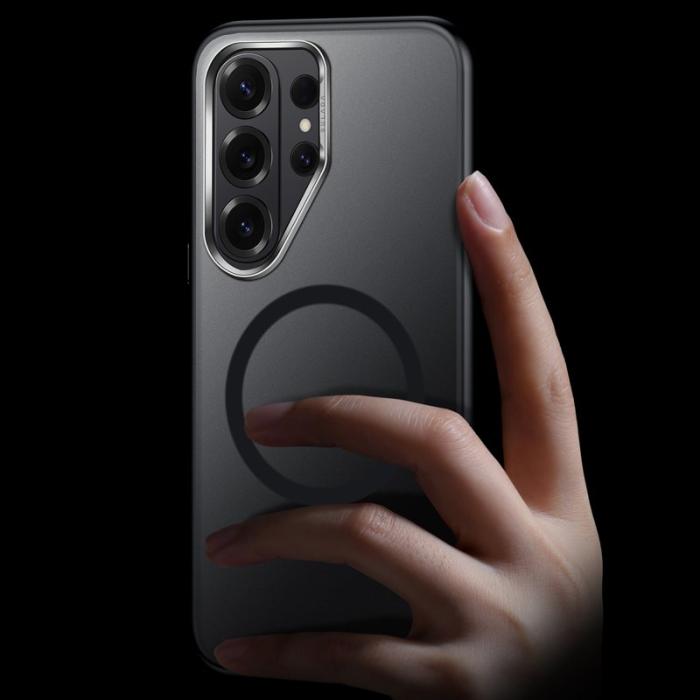 SULADA - Sulada Mobilskal för Samsung Galaxy S26 Ultra Magnetiskt PC + TPU - Titan svart