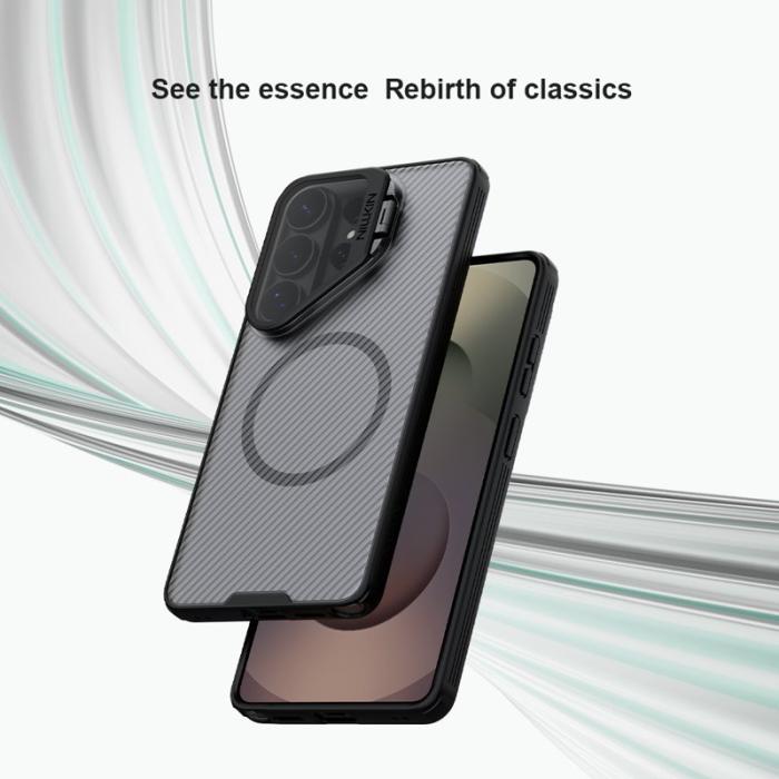 Nillkin - Nillkin Mobilskal för Samsung Galaxy S26 Ultra Magnetiskt Plast Svart