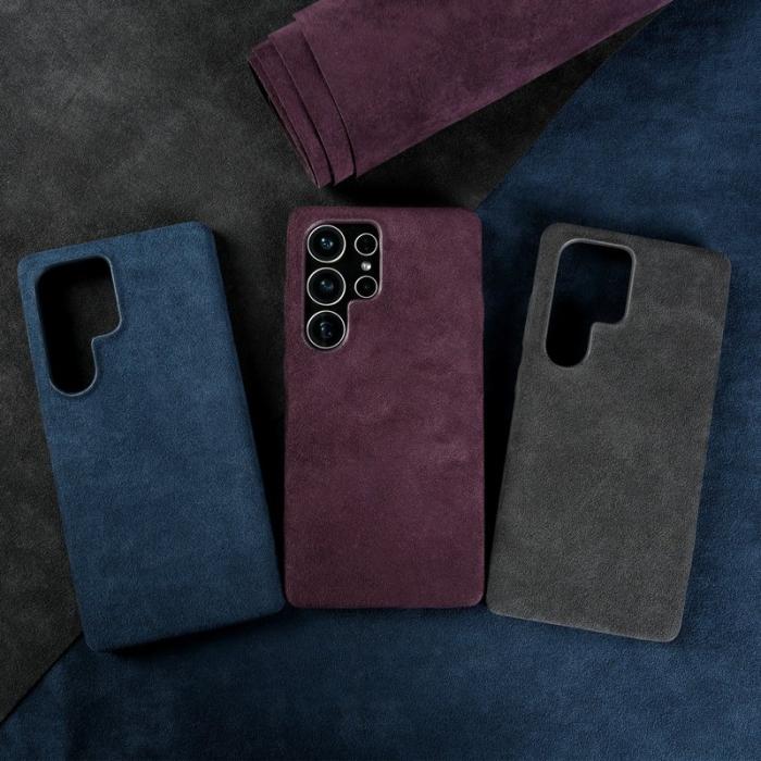 OEM - Mobilskal för Samsung Galaxy S26 Ultra Magnetiskt Konstläder - Lila