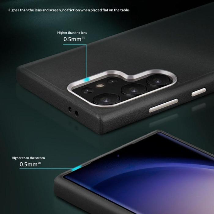 X-Level - X-Level Mobilskal för Samsung Galaxy S26 Ultra Magnetiskt PU + PC - Grå