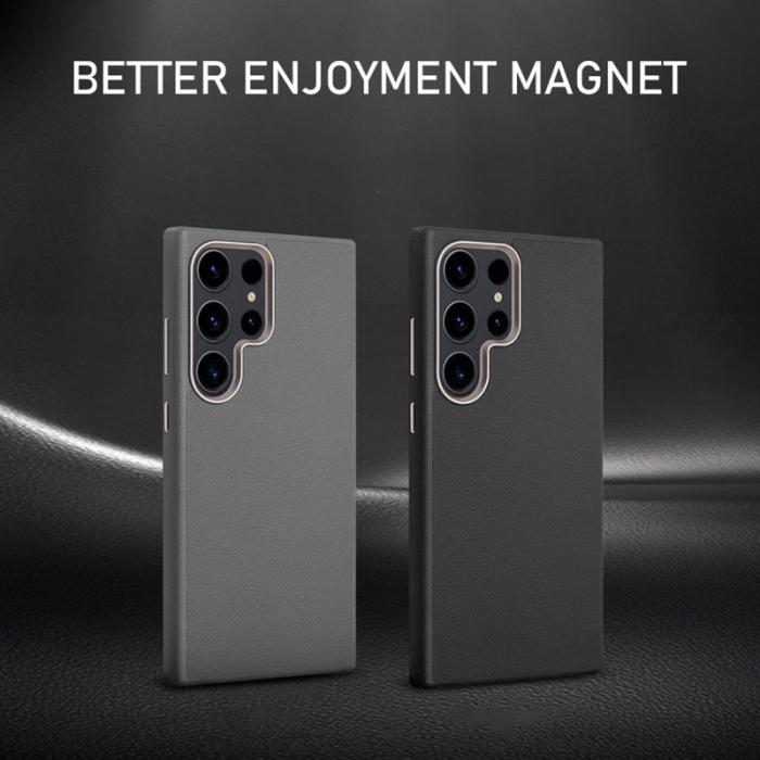 X-Level - X-Level Mobilskal för Samsung Galaxy S26 Ultra Magnetiskt PU + PC - Grå