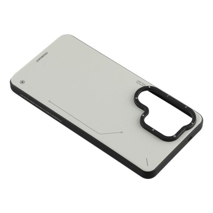 YOUNGKIT - YOUNGKIT Mobilskal för Samsung Galaxy S26 Ultra Magnetiskt PU + PC - Silver