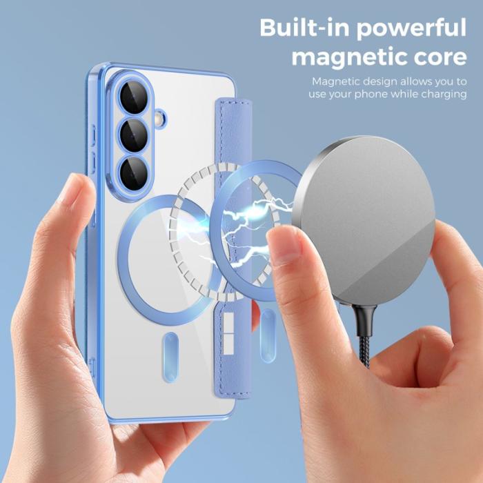 OEM - Mobilskal för Samsung Galaxy S26 Ultra Magnetiskt RFID - Blå