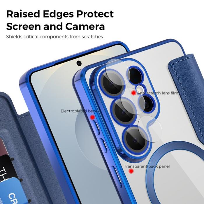 OEM - Mobilskal för Samsung Galaxy S26 Ultra Magnetiskt RFID - Safir