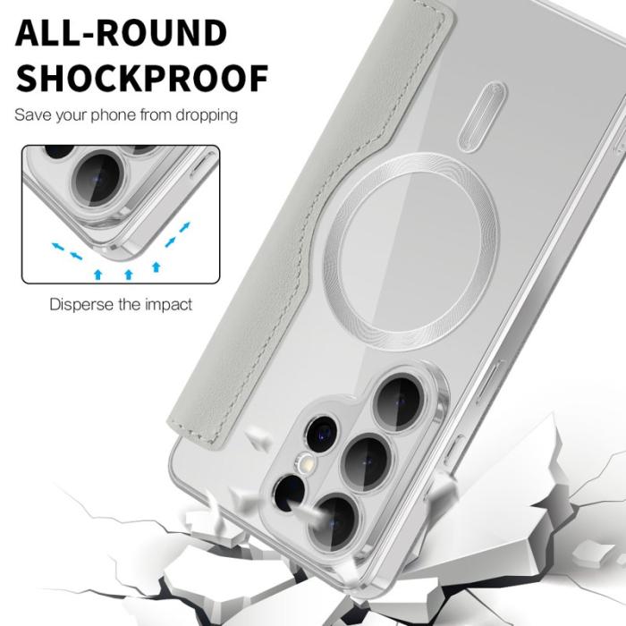 OEM - Mobilskal för Samsung Galaxy S26 Ultra Magnetiskt RFID - Titangrå