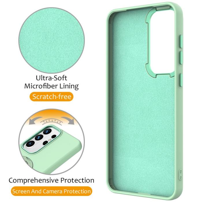 OEM - Mobilskal för Samsung Galaxy S26 Ultra Magnetiskt Ring Kickstand TPU + PC - Grön