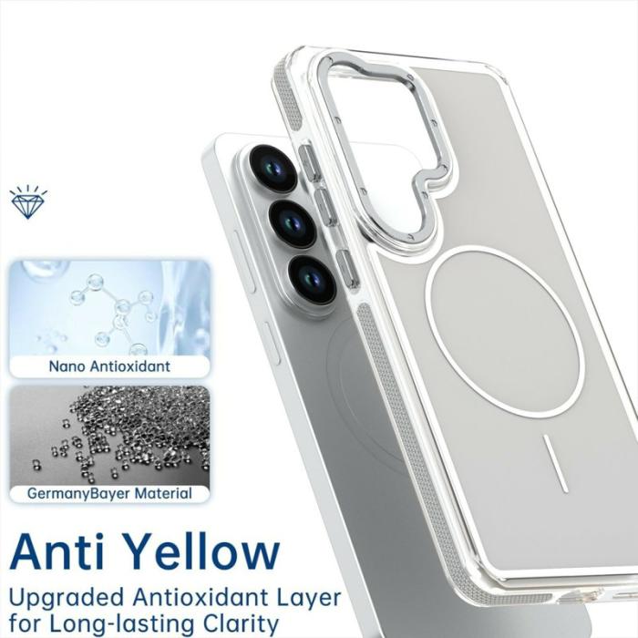 OEM - Mobilskal för Samsung Galaxy S26 Ultra Magnetiskt Shockproof TPU - Grå