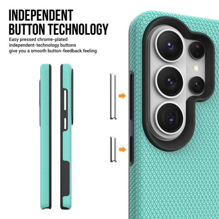 OEM - Mobilskal för Samsung Galaxy S26 Ultra Magnetiskt Shockproof TPU + PC - Mintgrön