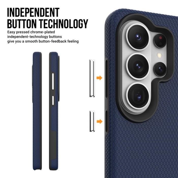 OEM - Mobilskal för Samsung Galaxy S26 Ultra Magnetiskt Shockproof TPU + PC - Mörkblå