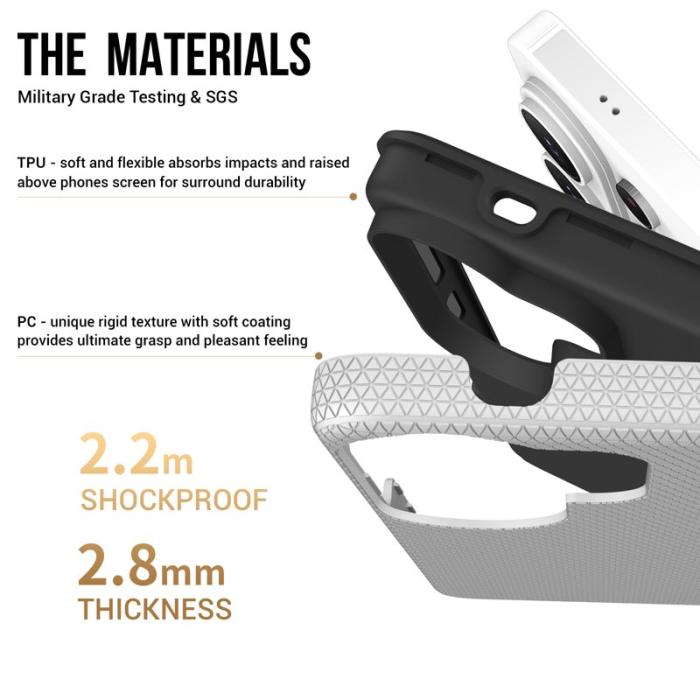 OEM - Mobilskal för Samsung Galaxy S26 Ultra Magnetiskt Shockproof TPU + PC - Silver