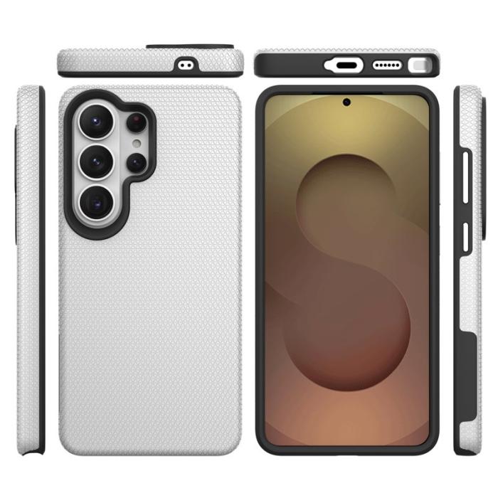 OEM - Mobilskal för Samsung Galaxy S26 Ultra Magnetiskt Shockproof TPU + PC - Silver