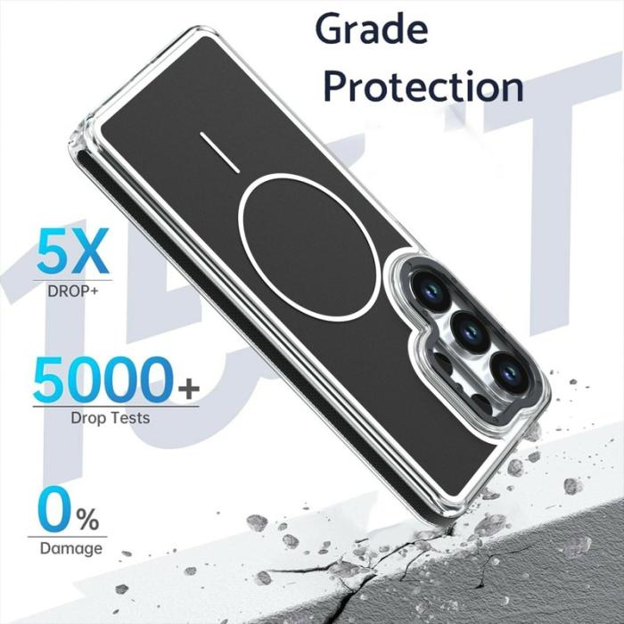 OEM - Mobilskal för Samsung Galaxy S26 Ultra Magnetiskt Shockproof TPU - Svart