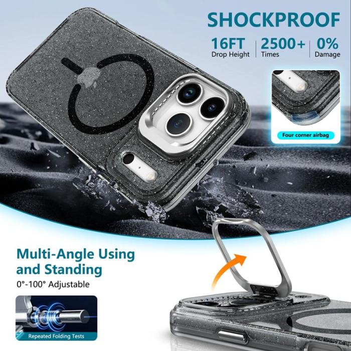 OEM - Mobilskal för Samsung Galaxy S26 Ultra Magnetiskt Shockproof TPU Svart