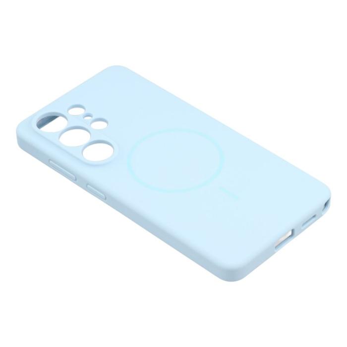 X-Level - X-Level Mobilskal för Samsung Galaxy S26 Ultra Magnetiskt Silikon - Blå