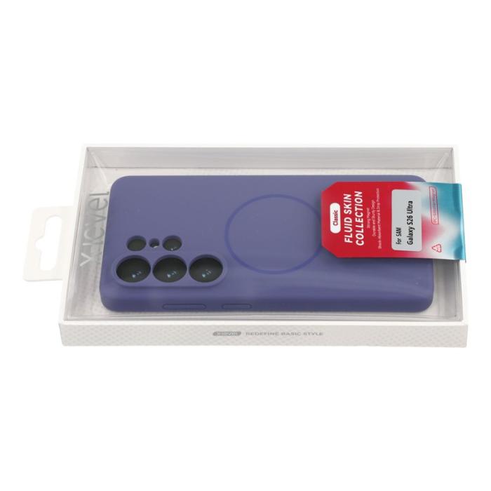 X-Level - X-Level Mobilskal för Samsung Galaxy S26 Ultra Magnetiskt Silikon - Lila