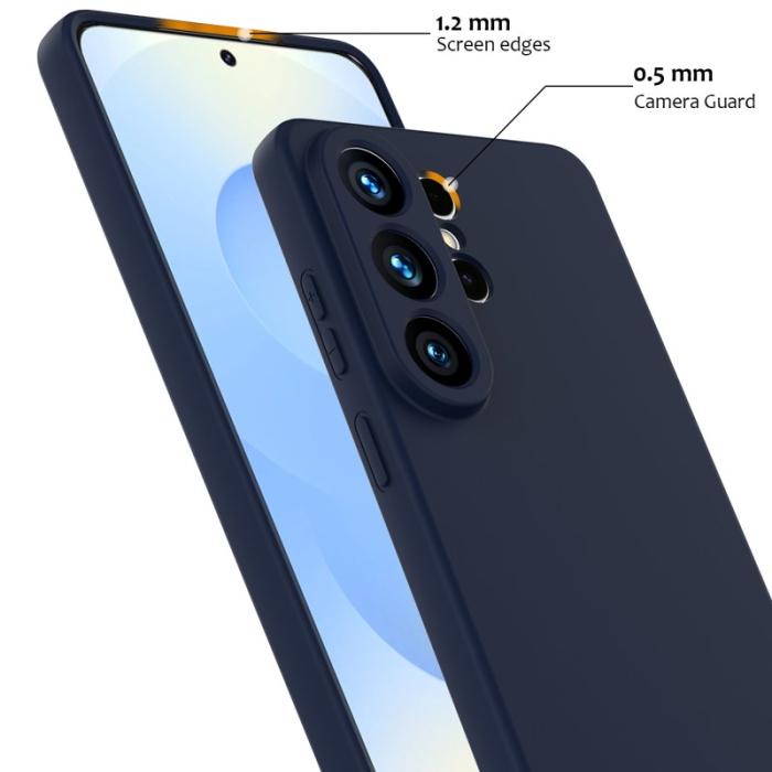 OEM - Mobilskal för Samsung Galaxy S26 Ultra Magnetiskt Silikon - Mörkblå