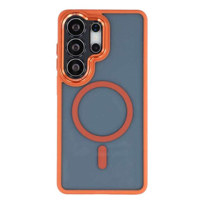OEM - Mobilskal för Samsung Galaxy S26 Ultra Magnetiskt TPU + Akryl - Orange