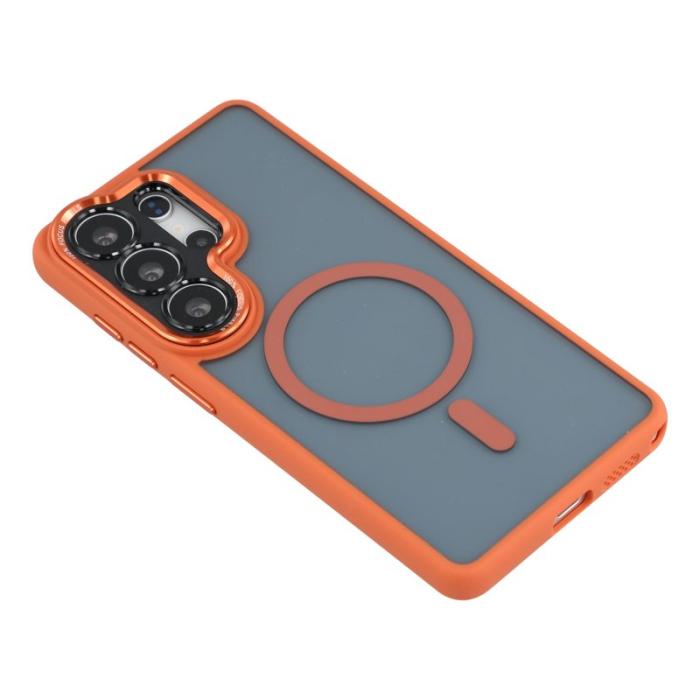 OEM - Mobilskal för Samsung Galaxy S26 Ultra Magnetiskt TPU + Akryl - Orange