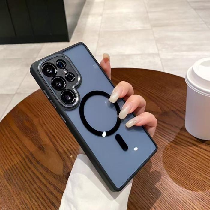 OEM - Mobilskal för Samsung Galaxy S26 Ultra Magnetiskt TPU + Akryl - Svart