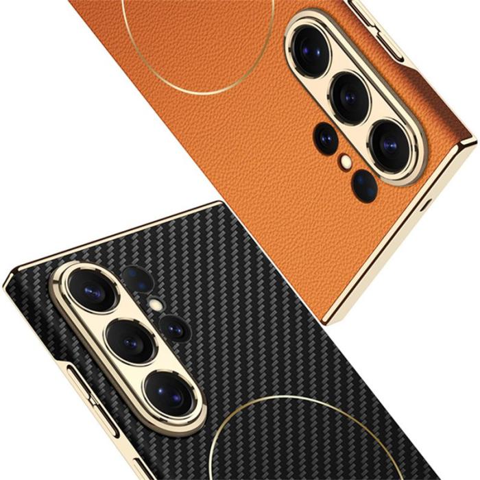 GKK - GKK Mobilskal för Samsung Galaxy S26 Ultra Magnetiskt TPU - Kolfiber