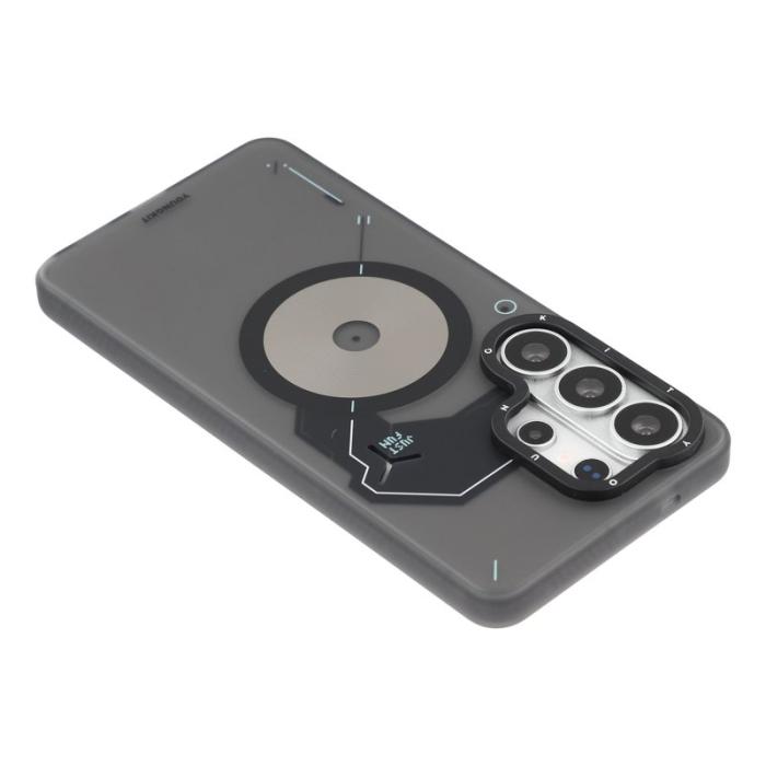 YOUNGKIT - YOUNGKIT Mobilskal för Samsung Galaxy S26 Ultra Magnetiskt TPU + PC - Mörkgrå