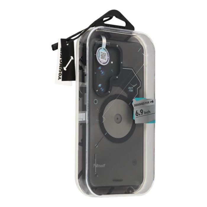 YOUNGKIT - YOUNGKIT Mobilskal för Samsung Galaxy S26 Ultra Magnetiskt TPU + PC - Mörkgrå