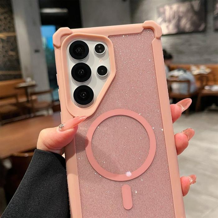 OEM - Mobilskal för Samsung Galaxy S26 Ultra Magnetiskt TPU + PC - Roséguld