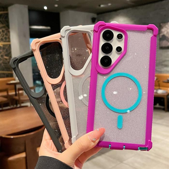 OEM - Mobilskal för Samsung Galaxy S26 Ultra Magnetiskt TPU + PC - Roséguld