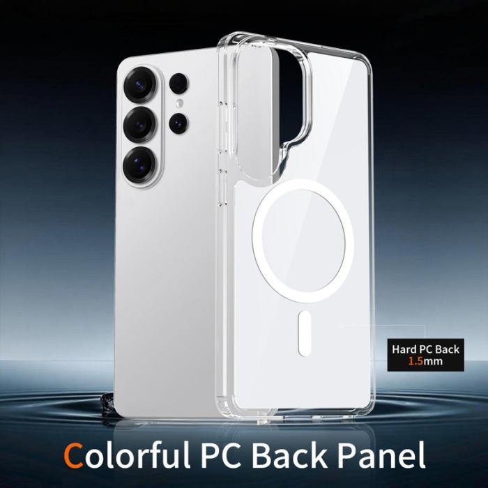 ABEEL - ABEEL Mobilskal för Samsung Galaxy S26 Ultra Magnetiskt TPU + PC - Vit