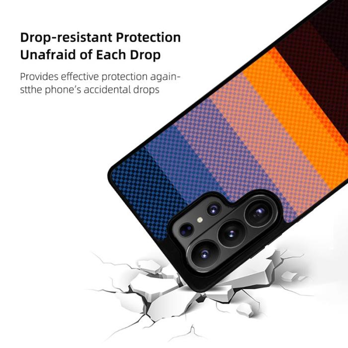 EYCASE - EYCASE Mobilskal för Samsung Galaxy S26 Ultra Magnetiskt TPU - Sunset Glow