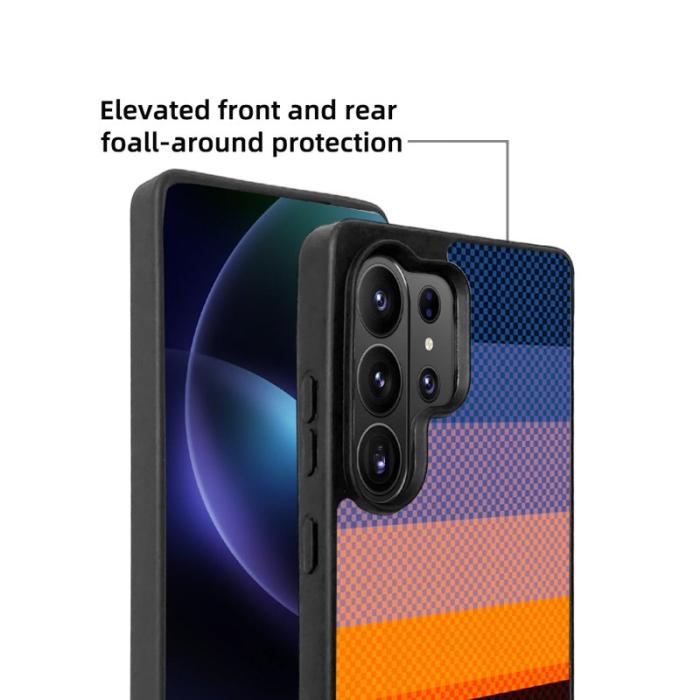 EYCASE - EYCASE Mobilskal för Samsung Galaxy S26 Ultra Magnetiskt TPU - Sunset Glow