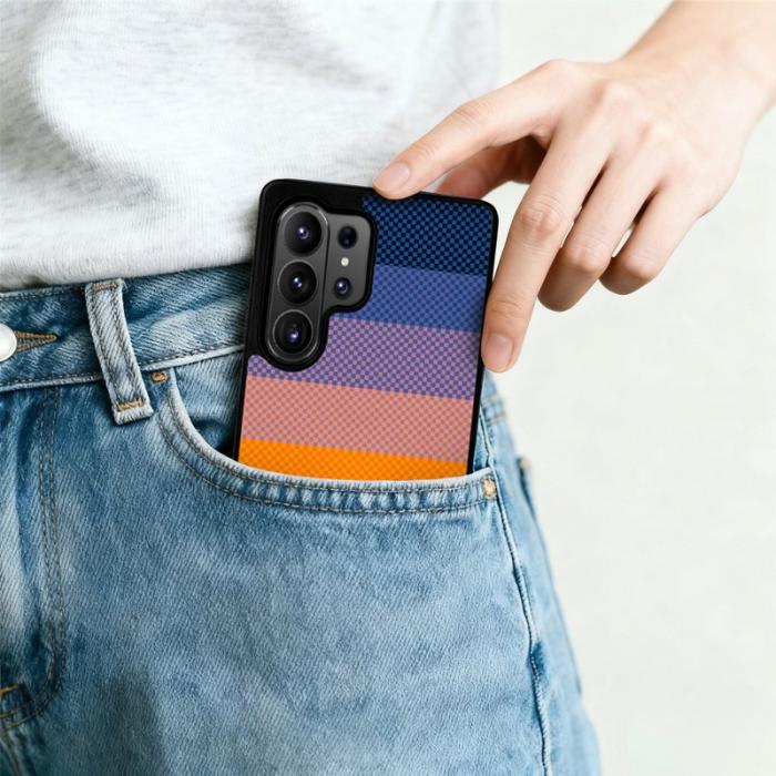 EYCASE - EYCASE Mobilskal för Samsung Galaxy S26 Ultra Magnetiskt TPU - Sunset Glow