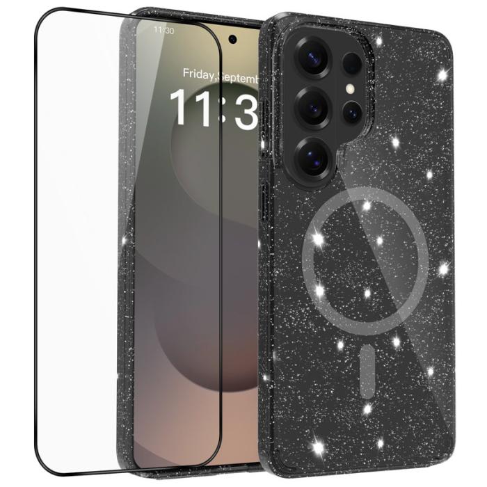 OEM - Mobilskal för Samsung Galaxy S26 Ultra Magnetiskt TPU - Transparent Svart