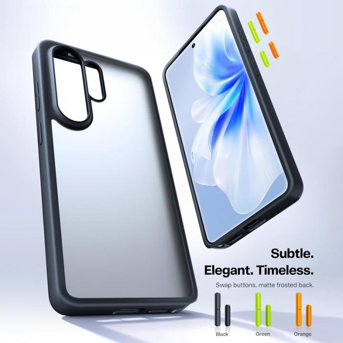 Torras - Torras Mobilskal för Samsung Galaxy S26 Ultra Matt PC + TPU - Svart