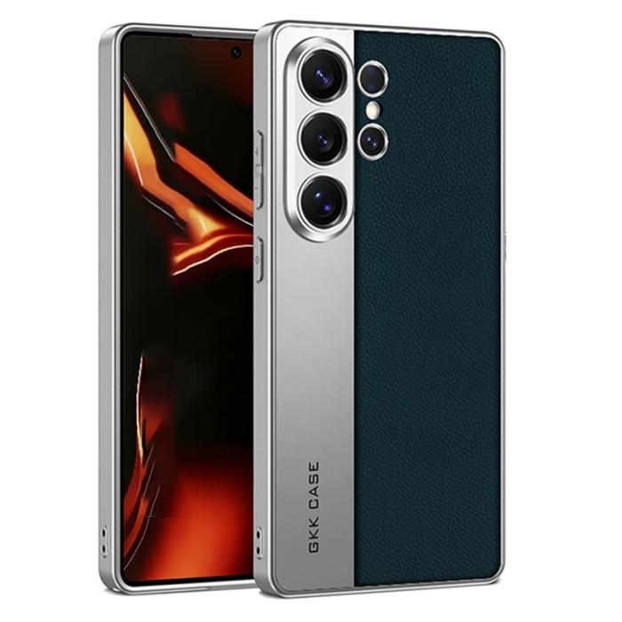 GKK - GKK Mobilskal för Samsung Galaxy S26 Ultra Matt Konstläder + PC + TPU - Grön