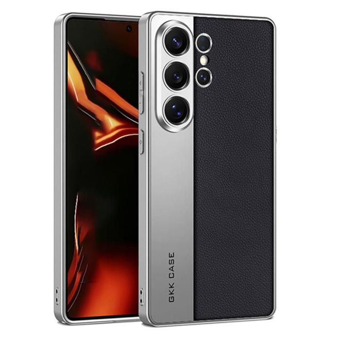 GKK - GKK Mobilskal för Samsung Galaxy S26 Ultra Matt Konstläder + PC + TPU - Svart