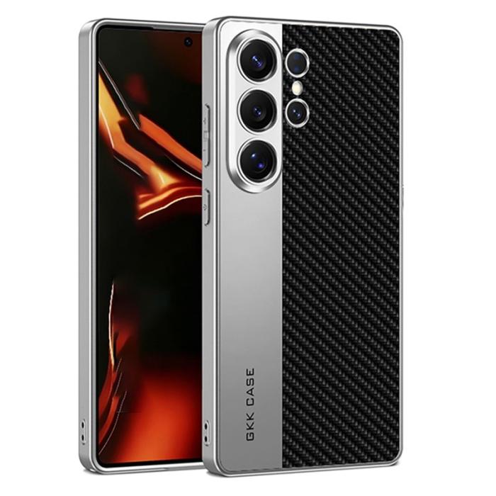 GKK - GKK Mobilskal för Samsung Galaxy S26 Ultra Matt PU + PC + TPU - Kolfiber