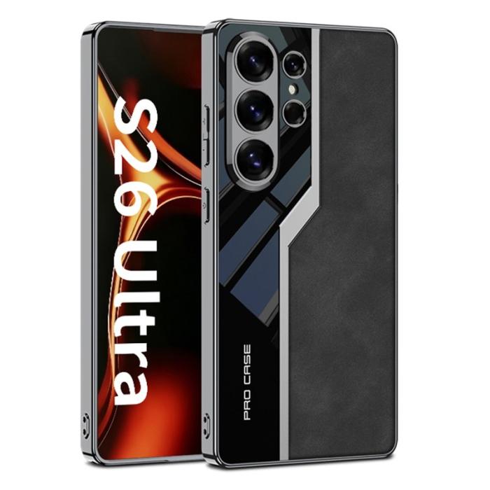 GKK - GKK Mobilskal för Samsung Galaxy S26 Ultra Matt PU + TPU + PC - Svart