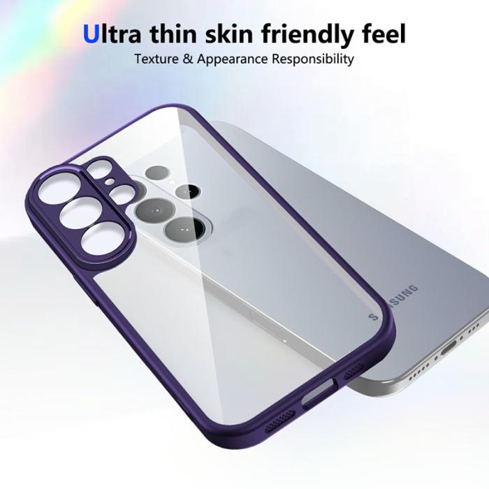 OEM - Mobilskal för Samsung Galaxy S26 Ultra Matt Skinnkänsla PC + TPU - Lila