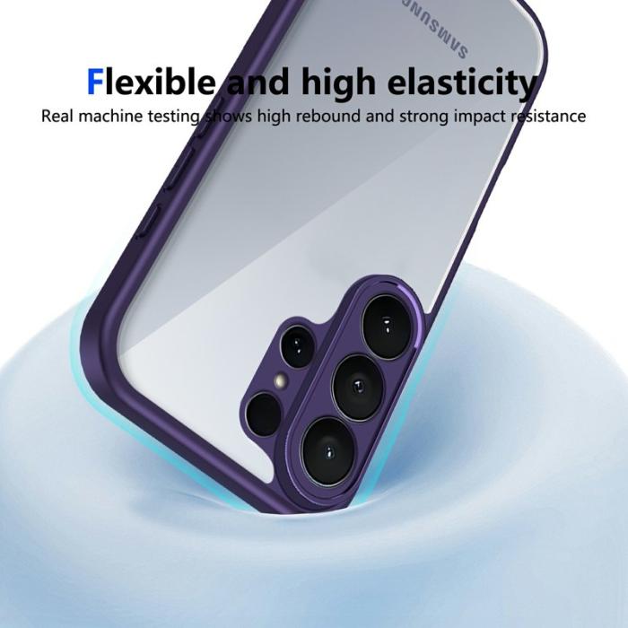 OEM - Mobilskal för Samsung Galaxy S26 Ultra Matt Skinnkänsla PC + TPU - Lila