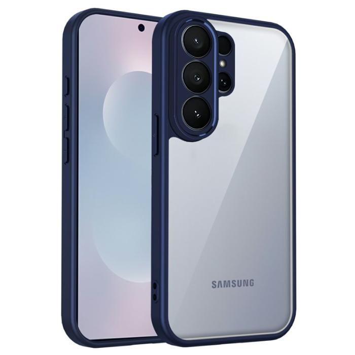 OEM - Mobilskal för Samsung Galaxy S26 Ultra Matt yta PC + TPU - Blå