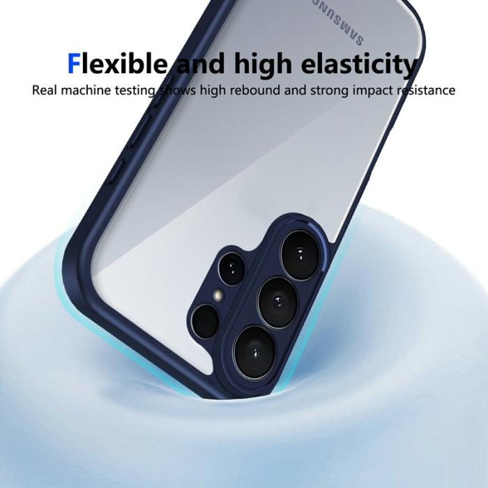 OEM - Mobilskal för Samsung Galaxy S26 Ultra Matt yta PC + TPU - Blå