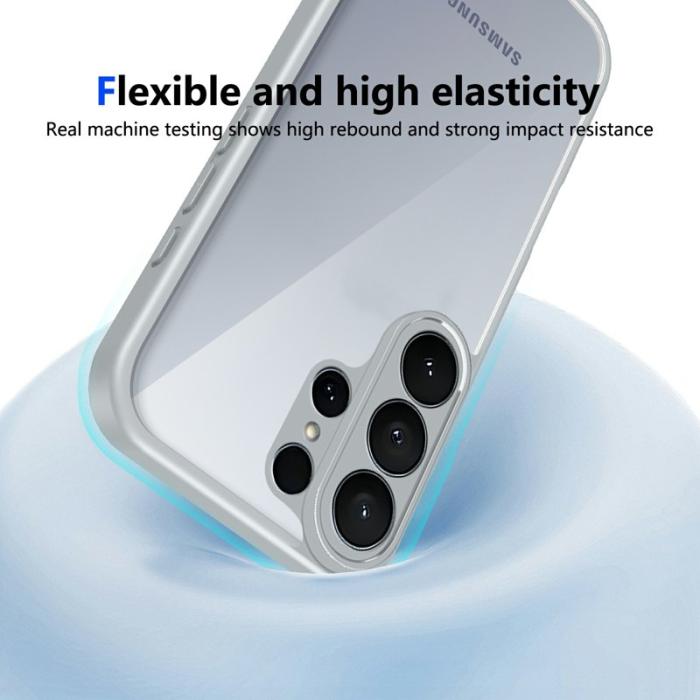 OEM - Mobilskal för Samsung Galaxy S26 Ultra Matt yta PC + TPU - Grå