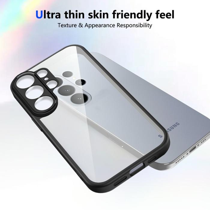 OEM - Mobilskal för Samsung Galaxy S26 Ultra Matt yta PC + TPU - Svart