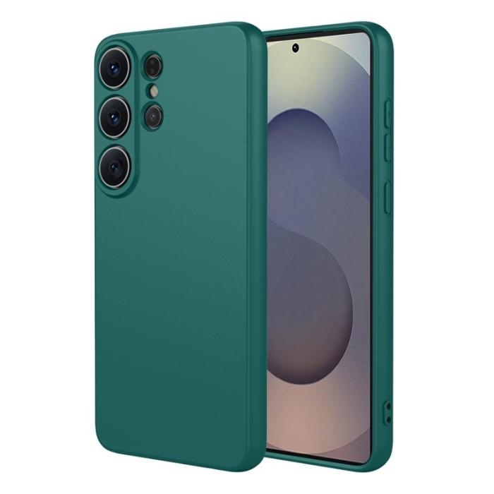 OEM - Mobilskal för Samsung Galaxy S26 Ultra Mjuk silikon TPU - Svartgrön