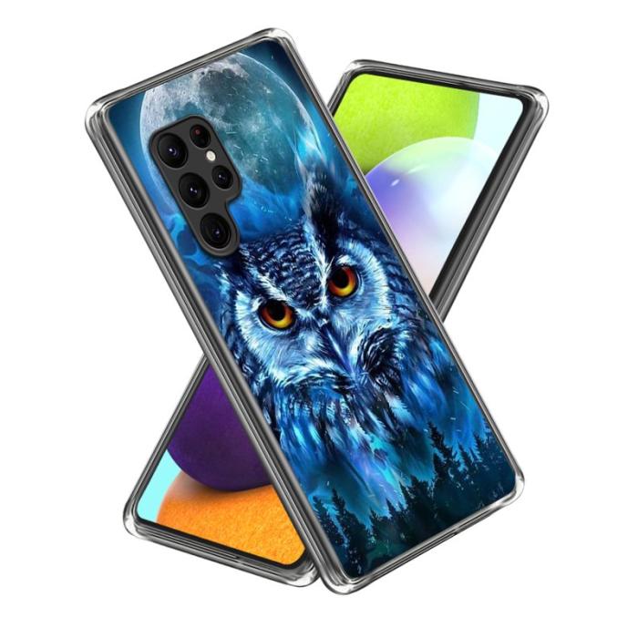 OEM - Mobilskal för Samsung Galaxy S26 Ultra Mönstertryck TPU - Skogsgök